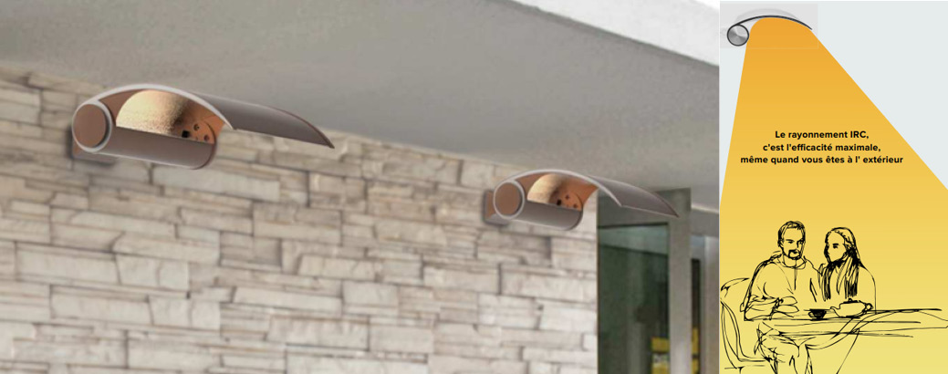 chauffage pergola