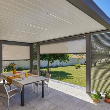 Pergola Bioclimatik à lames orientables