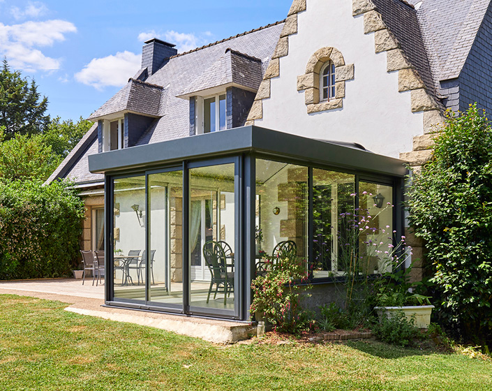 Véranda Épure Moderne