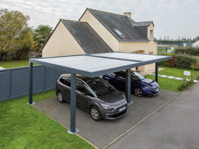 Abri voiture double