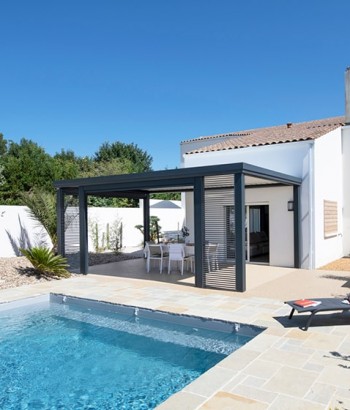 Pergola Bioclimatik à lames orientables