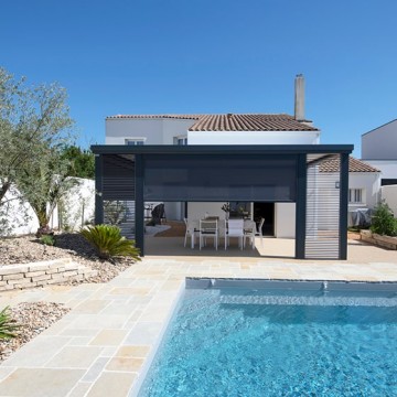 Pergola Bioclimatik à lames orientables