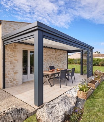 Pergola Bioclimatik à lames orientables