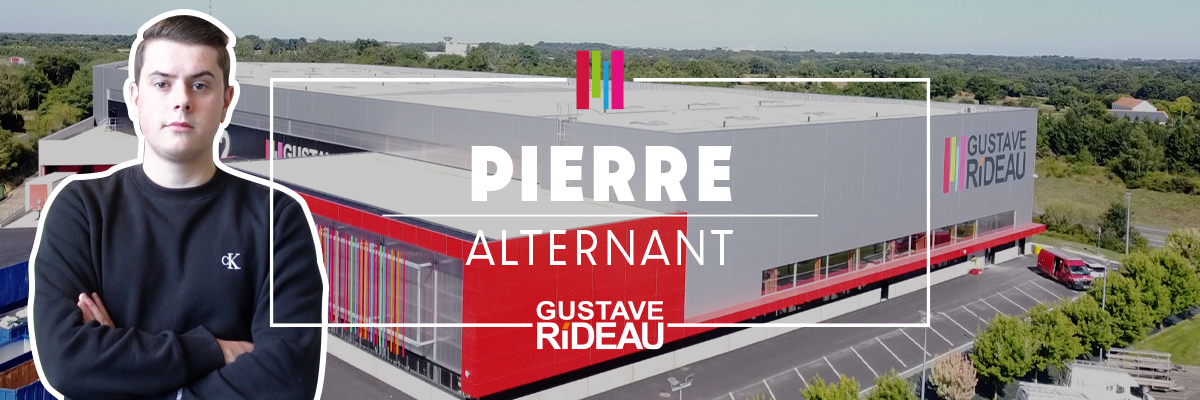 Bannière métiers aluminés - Pierre