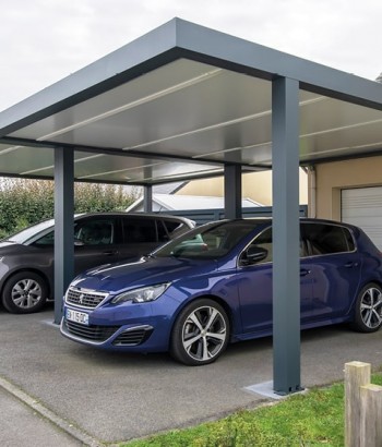 Double Carport pour 2 voitures