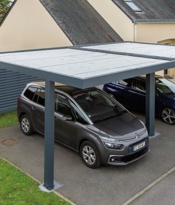 Double Carport pour 2 voitures