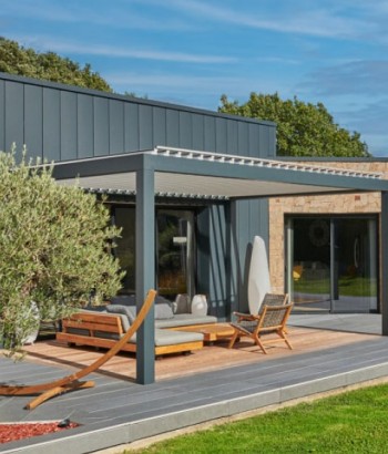 Pergola Bioclimatik à lames orientables
