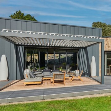 Pergola Bioclimatik à lames orientables