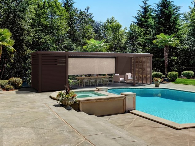 pool house