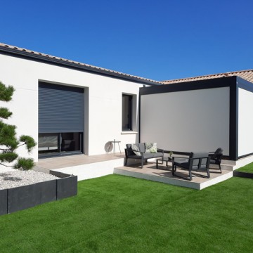 Pergola Bioclimatik à lames orientables