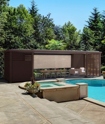 Pool House cuisine extérieure