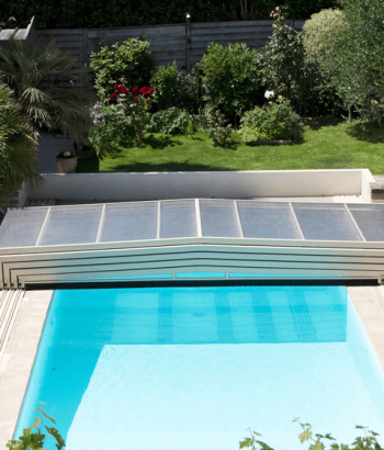 Abri de piscine Triptik Semi-Plat