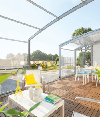 Abri de terrasse Graphik télescopique