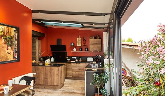 Véranda Épure Moderne