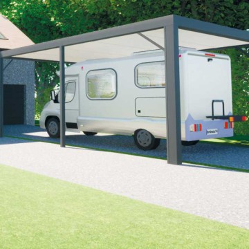 Carport alu pour camping-car ou caravane