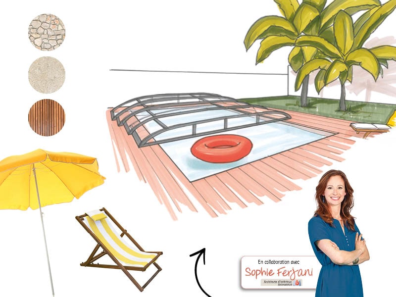 conseils déco abri de piscine