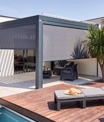 Pergola Bioclimatik à lames orientables