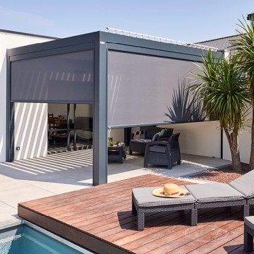 Pergola Bioclimatik à lames orientables