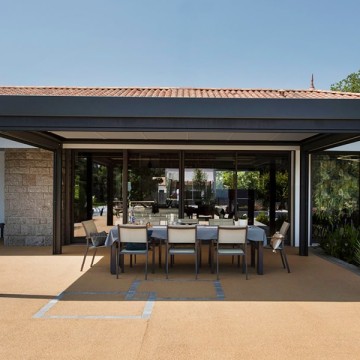 Pergola Toit Plat