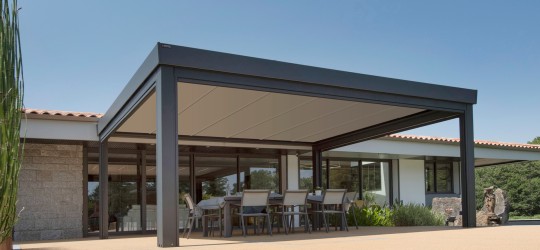 Pergola Toit Plat