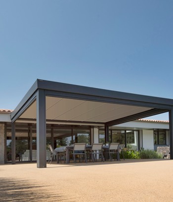 Pergola Toit Plat