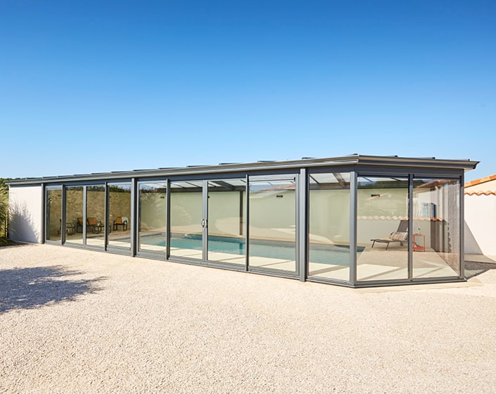 Véranda de Piscine Éléganz Classique