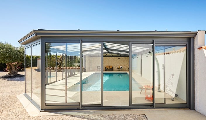 Véranda de Piscine Éléganz Classique