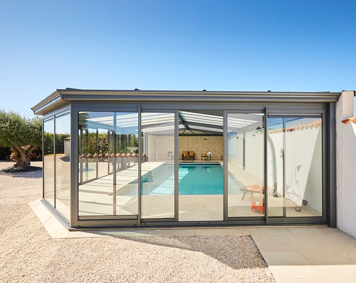 Véranda de Piscine Éléganz Classique