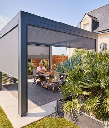 Pergola Bioclimatik à lames orientables