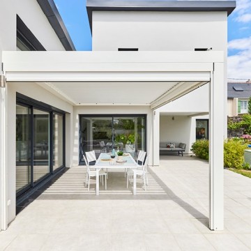 Pergola Bioclimatik à lames orientables