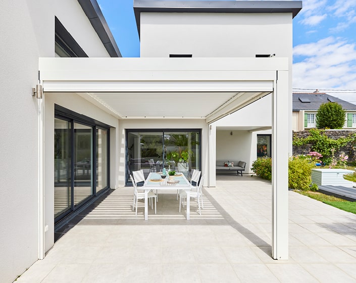 Pergola Bioclimatik à lames orientables