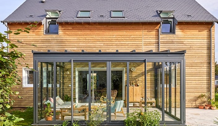 Véranda Architekt Verrière