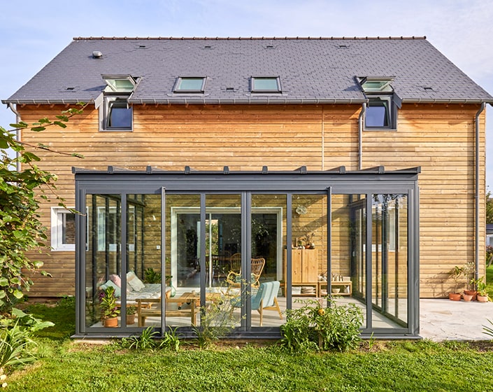 Véranda Architekt Verrière