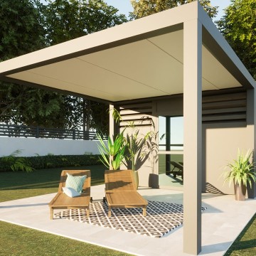 Abri de jardin toit plat moderne