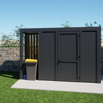 Abri poubelles