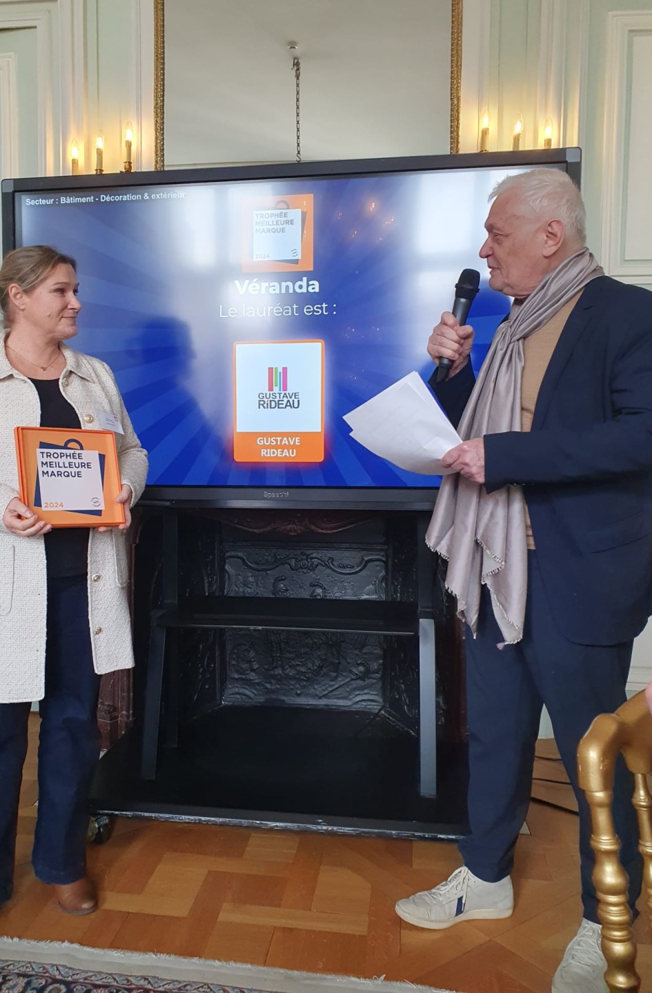 Trophée meilleure marque 2024