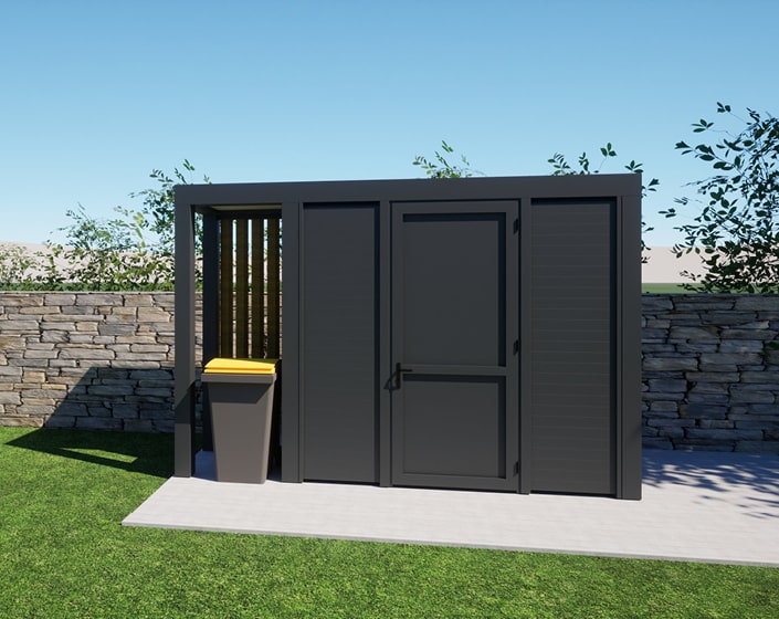 Abri de jardin Abri Poubelles