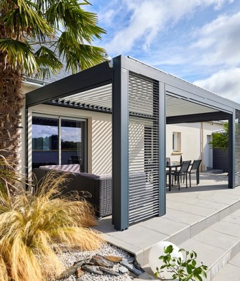 Pergola Bioclimatik à lames orientables