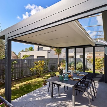 Pergola Bioclimatik à lames orientables