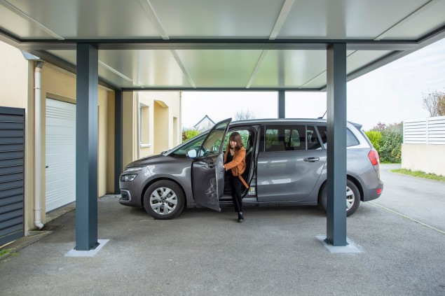 carport simple voiture