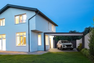 carport simple voiture