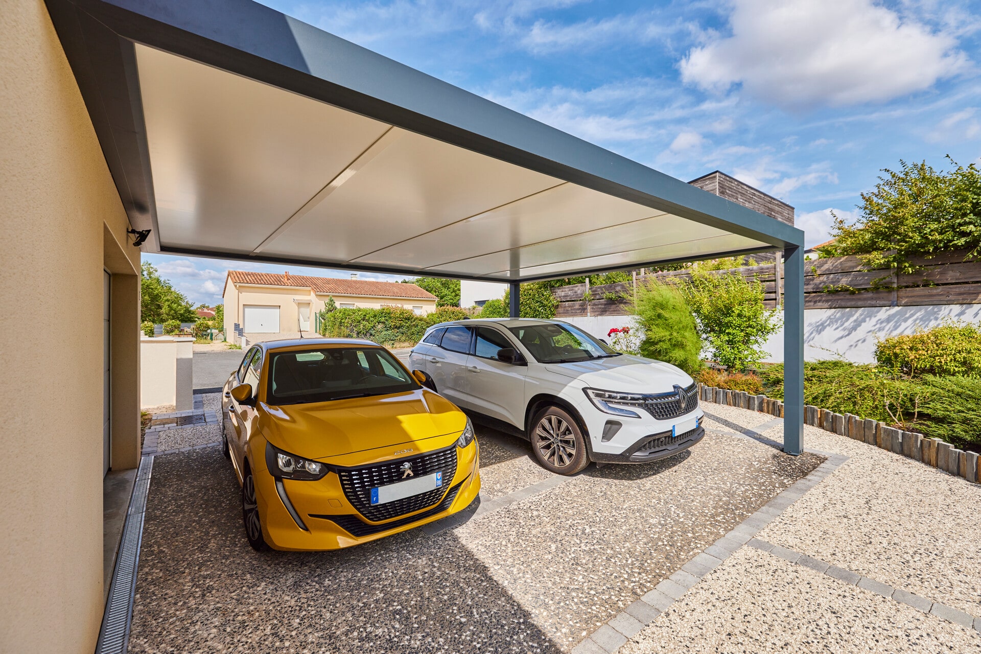 Le carport de François et Marie-France