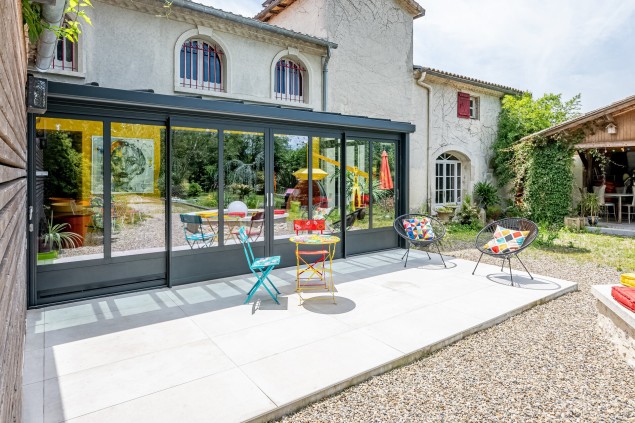 véranda verrière ARCHITEKT