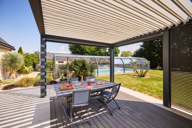 Pergola bioclimatique