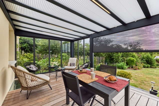 Pergola vitrée