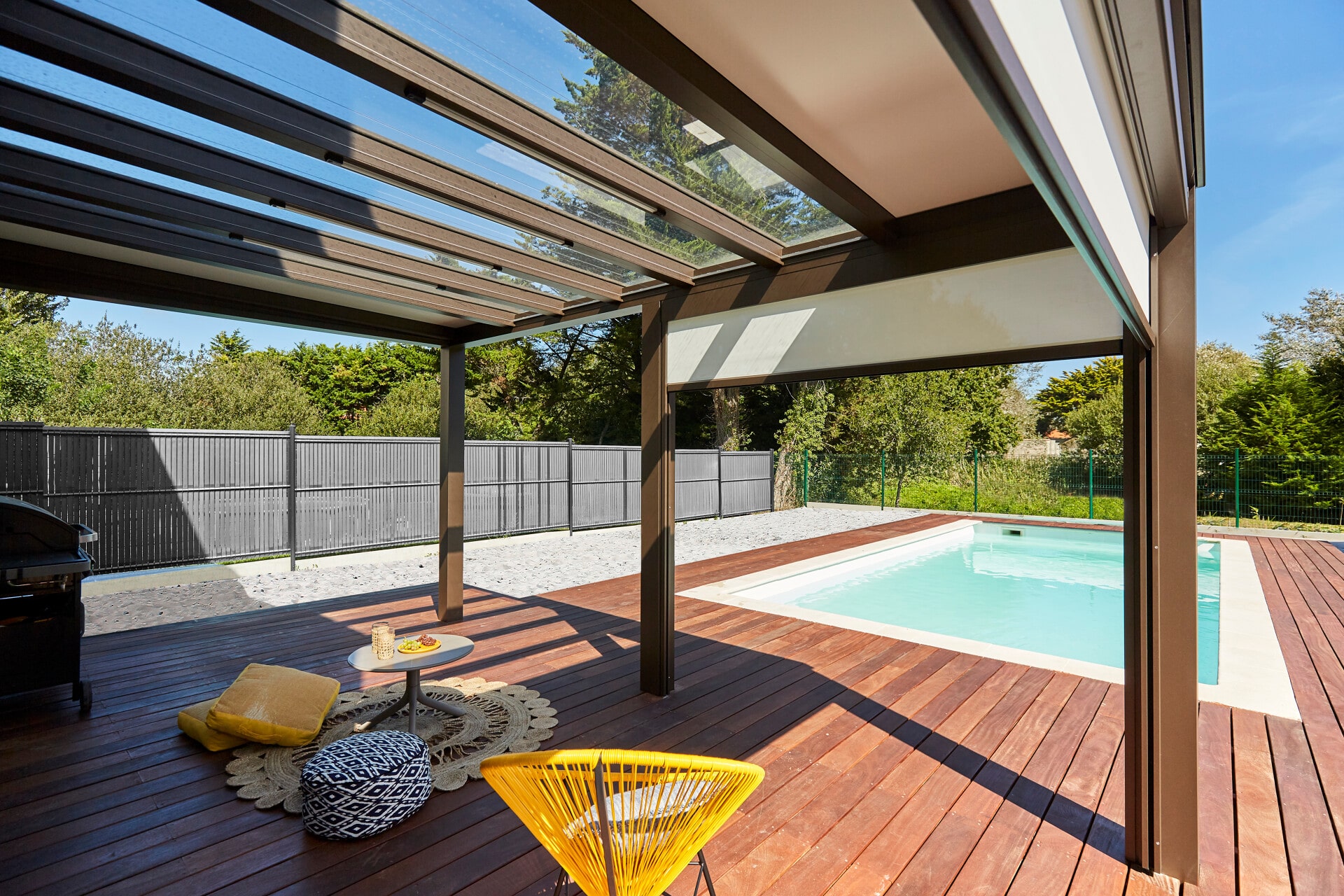 Décoration pergola