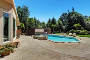 pool house