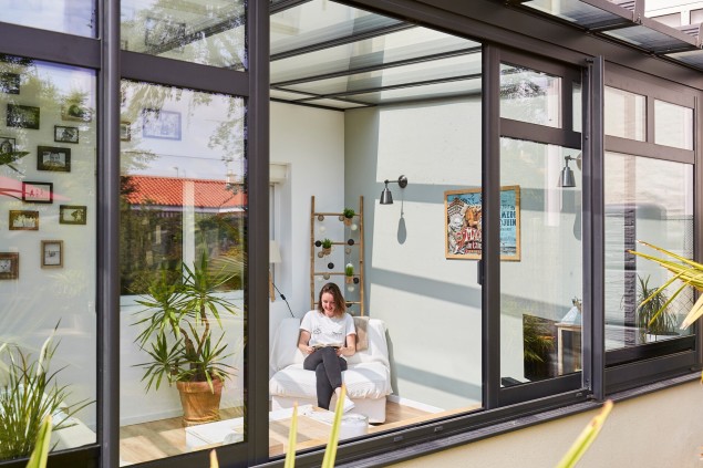 véranda verrière ARCHITEKT