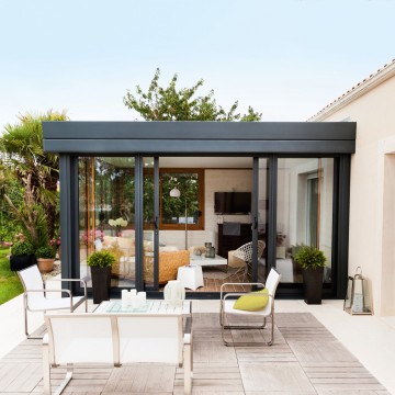 Extension de maison Icône