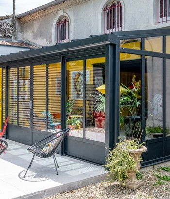 Véranda Architekt Verrière